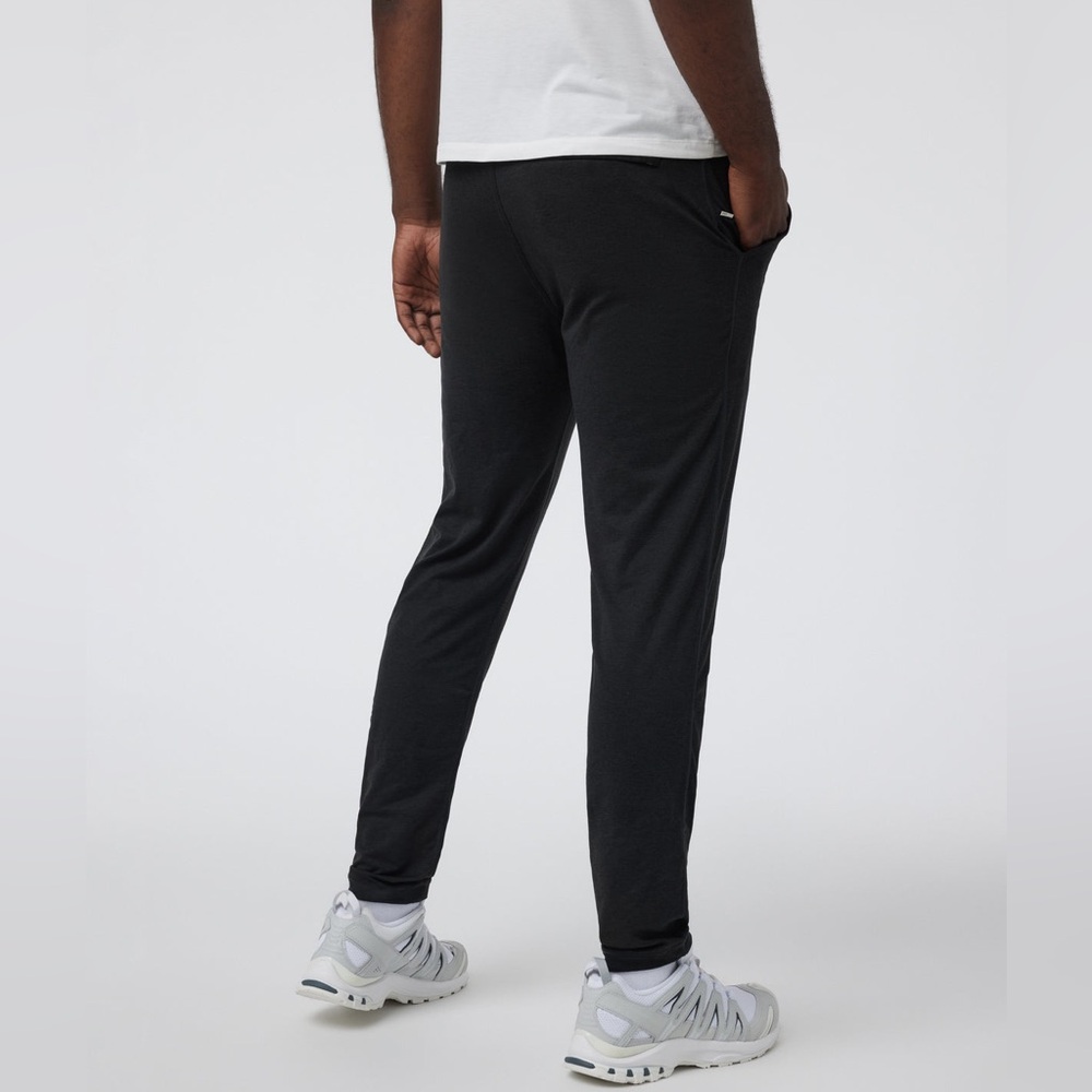 Vuori Ponto Performance Pants Large Black Heather Style V418 L - Picture 6 of 9